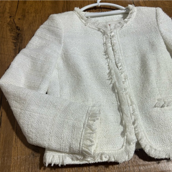 Alice + Olivia whiteTweed Blazer/jacket - Picture 7 of 16